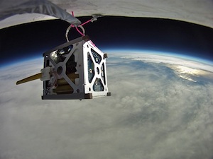 Forschung im Weltall: ein CubeSat in Aktion. Bild: flickr.com/jurvetson