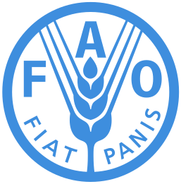 Welternährungsorganisation (FAO) Ernährungs- und Landwirtschaftsorganisation der Vereinten Nationen Logo
