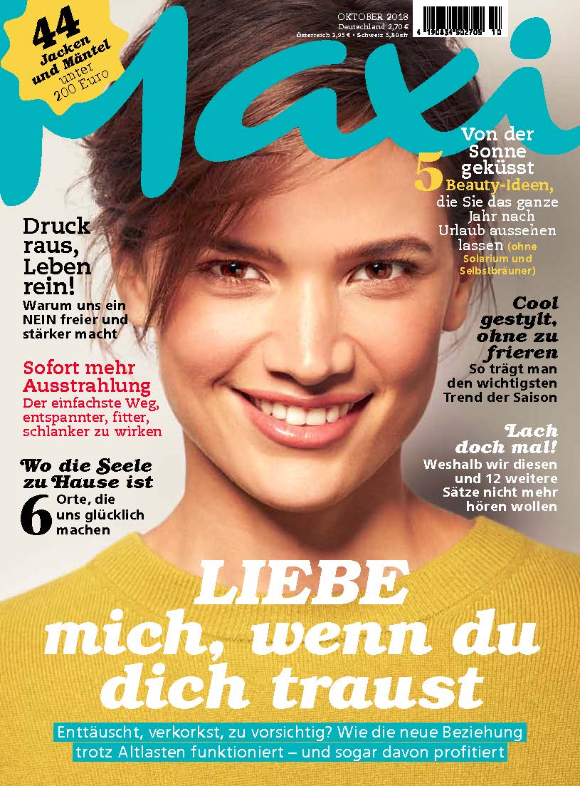 Maxi Cover 10/2018 / Bild: "obs/Bauer Media Group, Maxi"