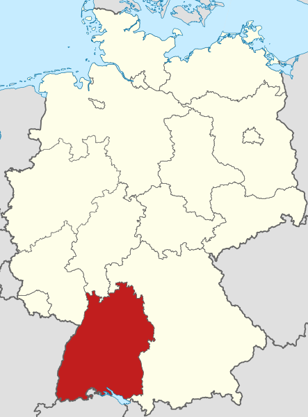 Baden-Württemberg Karte