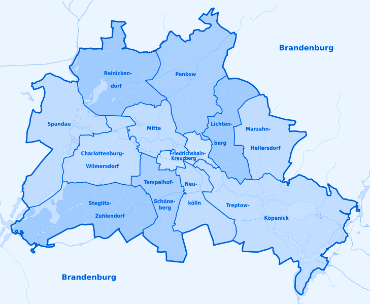Stadtteile von Berlin