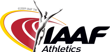 Logo der International Association of Athletics Federations (IAAF)
