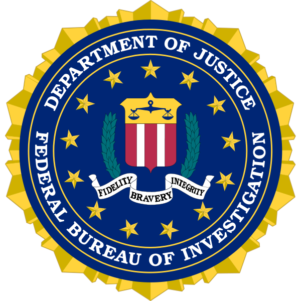 Federal Bureau of Investigation — FBI — Logo