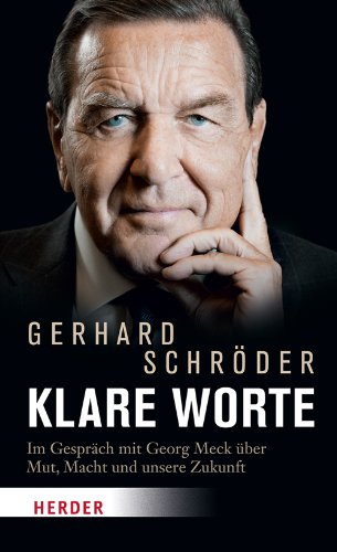 Cover "Klare Worte" von Gerhard Schröder