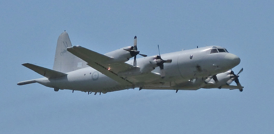 MH370: Lockheed P-3 Orion beim Sucheinsatz.