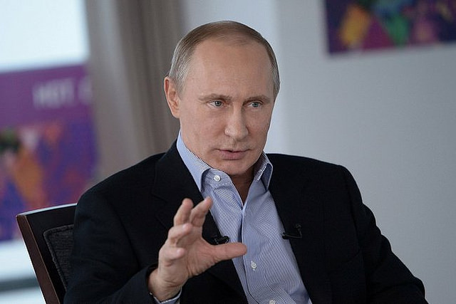 Wladimir Putin Bild:  Global Panorama, on Flickr CC BY-SA 2.0