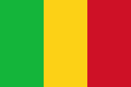 Flagge der Republik Mali