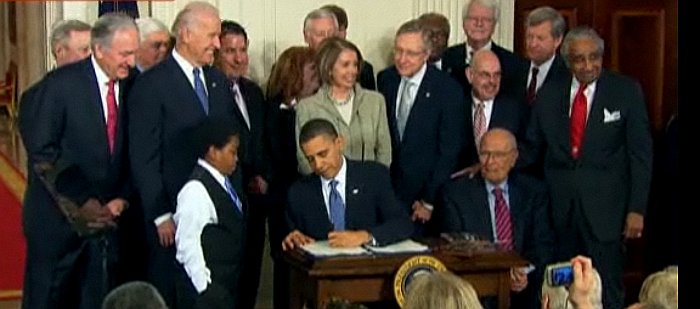 Obama unterzeichnet Gesetz zur historischen Gesundheitsreform am 23.03.2010 Bild: dts Nachrichtenagentur