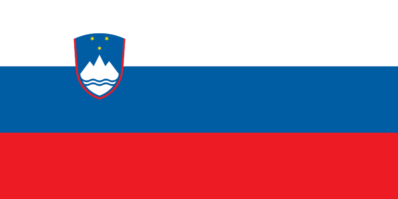Flagge der Republik Slowenien