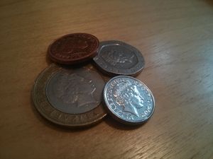 Britisches Kleingeld: Münzen könnten bald abgelöst werden. Bild: F. Fügemann