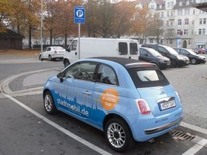 Carsharing: Deutsche nutzen Angebote stark. Bild: carsharing.de/Dirk Hillbrecht