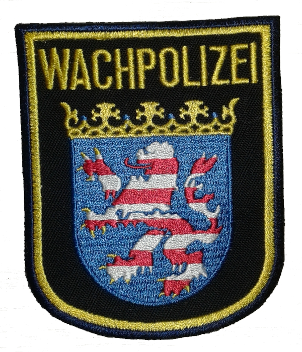 Ärmelabzeichen/Hoheitszeichen der Hessischen Wachpolizei seit 2009