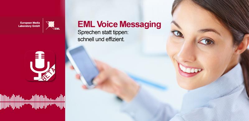 Die EML Voice Messaging App für Android-Smartphones gibt es kostenlos im Google Play Store.
Quelle: Bild: EML (idw)